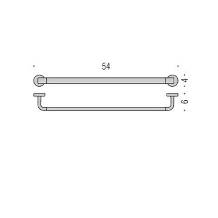 Полотенцедержатель Colombo Nordic B5210 54 хром