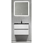 Мебель для ванной Sancos Urban 70 UR70W белый/черный - фото 1