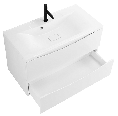 Тумба под раковину BelBagno Marino MARINO-800-2C-SO-BL-P 80 bianco lucido