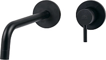 Смеситель Paffoni Light LIG006NO70 для раковины, черный