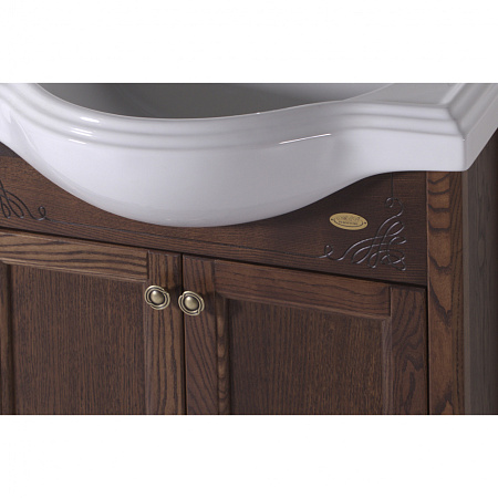 Тумба под раковину ASB-Woodline Салерно 9695 65 антикварный орех