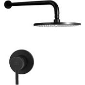 Душевой комплект Paffoni Light KITLIG011NO черный матовый