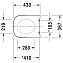 Крышка-сиденье Duravit Happy D.2 0064590000 с микролифтом - фото 3