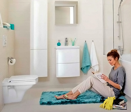 Крышка-сиденье для унитаза Cersanit Easy DS-EASY-DL микролифт