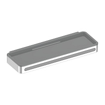 Полка для душа Keuco Plan 14959010051 хром/белый Полка для душа Keuco Plan 14959010051 хром/белый