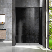 Душевая дверь Vincea Lugano VDS-1L120CGB-1 120x195 Easy Clean тонированное/черный