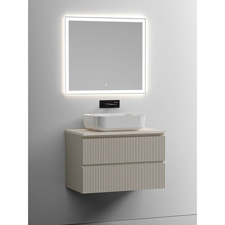 Мебель для ванной со столешницей Sancos Snob T 80 SNT80CE+TT80A2 Beige Soft/Kreman