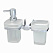 Дозатор WasserKRAFT Wern K-2589 со стаканом, хром