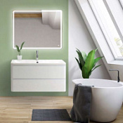 Мебель для ванной BelBagno Albano ALBANO-1200-2C-SO-BL 120 подвесная, Bianco Lucido