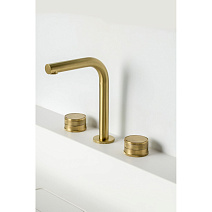 Смеситель Boheme Prestige 152-MG-PR для раковины, золото матовое