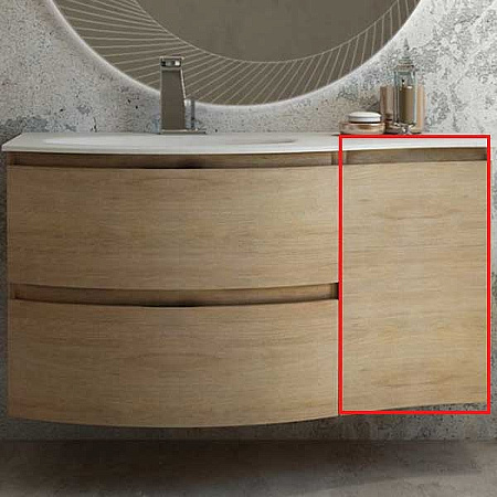 Шкаф Cezares Vague 54835 34 R rovere tabacco