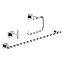 Набор аксессуаров для ванной Grohe Essentials Cube 40777001 3 предмета 