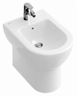 Биде напольное Villeroy & Boch Subway 74100001 белый альпин Биде напольное Villeroy & Boch Subway 74100001 белый альпин