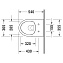 Унитаз подвесной Duravit DuraStyle Basic 45620900A1 микролифт - фото 3