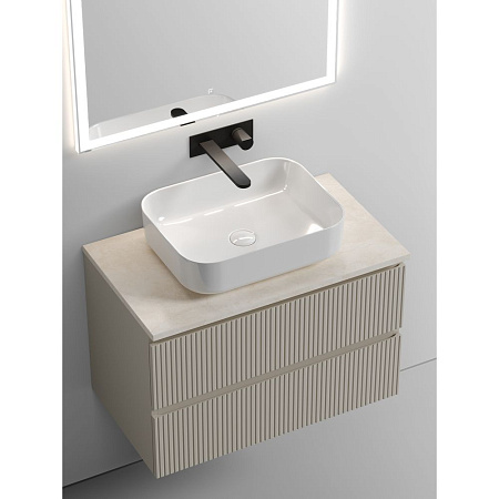 Мебель для ванной со столешницей Sancos Snob T 80 SNT80CE+TT80A2 Beige Soft/Kreman