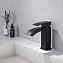 Смеситель ABBER Wasserfall AF8610B для раковины, черный матовый - фото 3