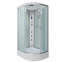 Душевая кабина Niagara Classic NG-33394-14LF 130x90x215 стекло матовое/профиль серебро