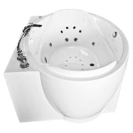 Акриловая ванна Radomir Лагуна Комфорт Luxe 1-01-5-0-3-026 185х124