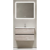 Мебель для ванной Sancos Urban 80 UR80EG дуб галифакс натуральный/белый