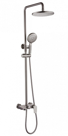 Душевая стойка Boheme Spectre 458-NB для ванны, никель брашированный