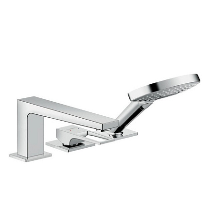 Смеситель Hansgrohe Metropol 74551000 на борт ванны, хром