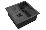 Мойка кухонная Zorg Hummer SH 4444 GRAFIT графит