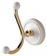 Крючок Devon&Devon Dorothy DOR413OT золото/белый