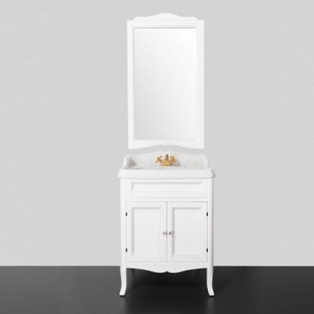Зеркало Tiffany World Veronica VER1163-B белый