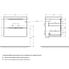 Тумба под раковину BelBagno Marino MARINO-650-2C-SO-BL-P 65 bianco lucido - фото 3