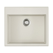 Кухонная мойка Omoikiri Tedori 57-WH 57х51 белый