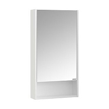 Шкаф-зеркало Aquaton Сканди 1A252002SD010 45 белый/белый матовый