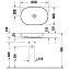 Раковина Duravit D-Neo 2372600070 60x40 белый - фото 2