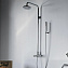 Душевая стойка Zucchetti Pan ZD1050 с термостатом, хром - фото 3