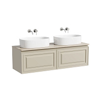Тумба c раковиной и столешницей Sancos Very 140 VR70CE+TT140A2 Beige Soft/Kreman Тумба c раковиной и столешницей Sancos Very 140 VR70CE+TT140A2 Beige Soft/Kreman