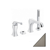 Смеситель Emmevi Ares 76120NS для ванны с душем, зачищенный никель