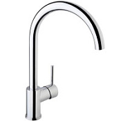 Смеситель VitrA Minimax S A42091EXP для кухонной мойки, хром