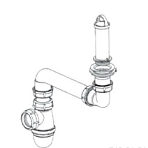 Сифон Riho F931990107 для раковины Сифон Riho F931990107 для раковины