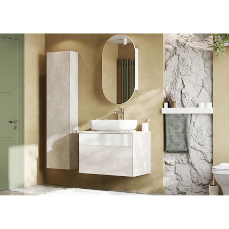 Шкаф Aquaton Марбл 1A276403MH8A0 40 белый матовый