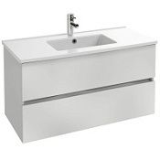 Тумба с раковиной Jacob Delafon Tolbiac EB2383-J5 100 раковина Ola, белый лак