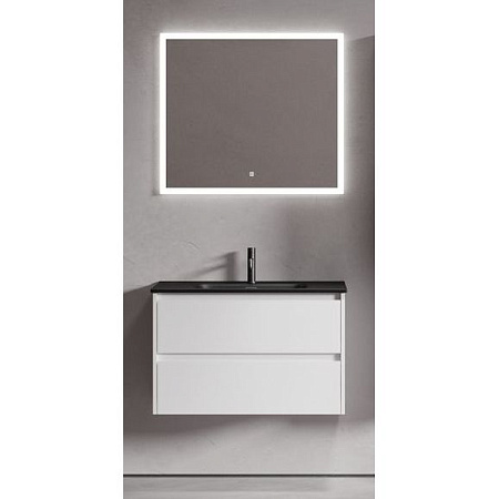 Мебель для ванной Sancos Libra 80 LB80W белый/черный