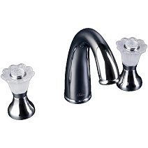 Смеситель Boheme Camelia 277-Camelia для раковины, на 3 отверстия, хром