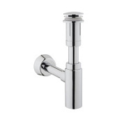Сифон VitrA Syphon A45154 с донным клапаном для раковины, хром