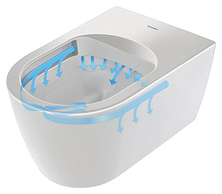 Унитаз подвесной Duravit ME by Starck 45290900A1 микролифт