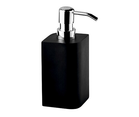 Дозатор для жидкого мыла WasserKRAFT Elba К-2799 хром/черный