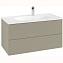 Мебель для ванной Villeroy & Boch Antao L05100HK 100х49 серый матовый - фото 4