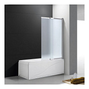 Шторка на ванну Cezares Slider SLIDER-VF-11-90/150-P-Cr матовое стекло Шторка на ванну Cezares Slider SLIDER-VF-11-90/150-P-Cr матовое стекло