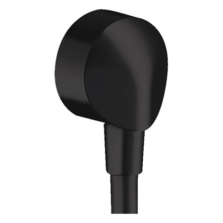 Шланговое подключение Hansgrohe Fixfit Е 27454670 черный матовый