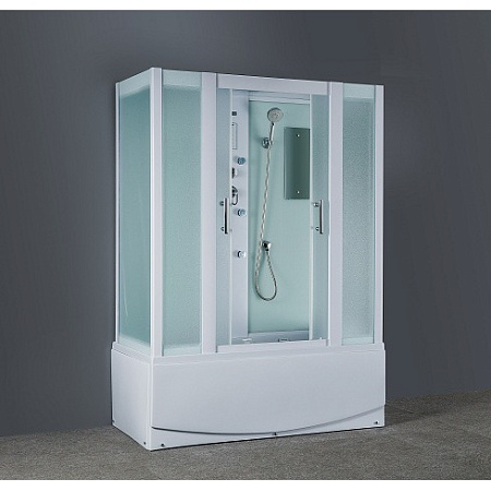 Душевой бокс Timo Eco TE-0770 168x80x218 прозрачное стекло/белый