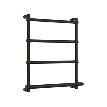 Полотенцесушитель электрический Margaroli Sole 542-4 черный матовый