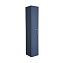 Шкаф-пенал La Fenice Cubo FNC-05-CUB-BG-30 Blu Grigio синий матовый